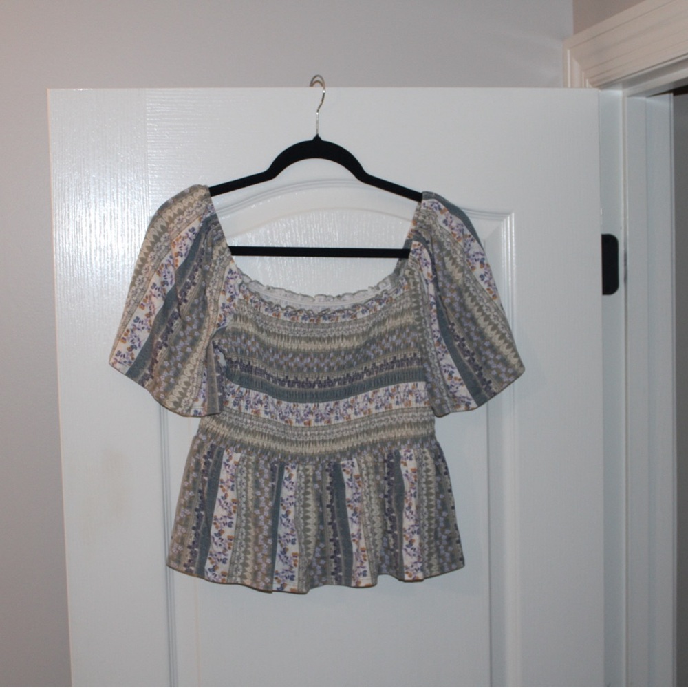 Gypsies & Moondust Multicolor Boho Blouse